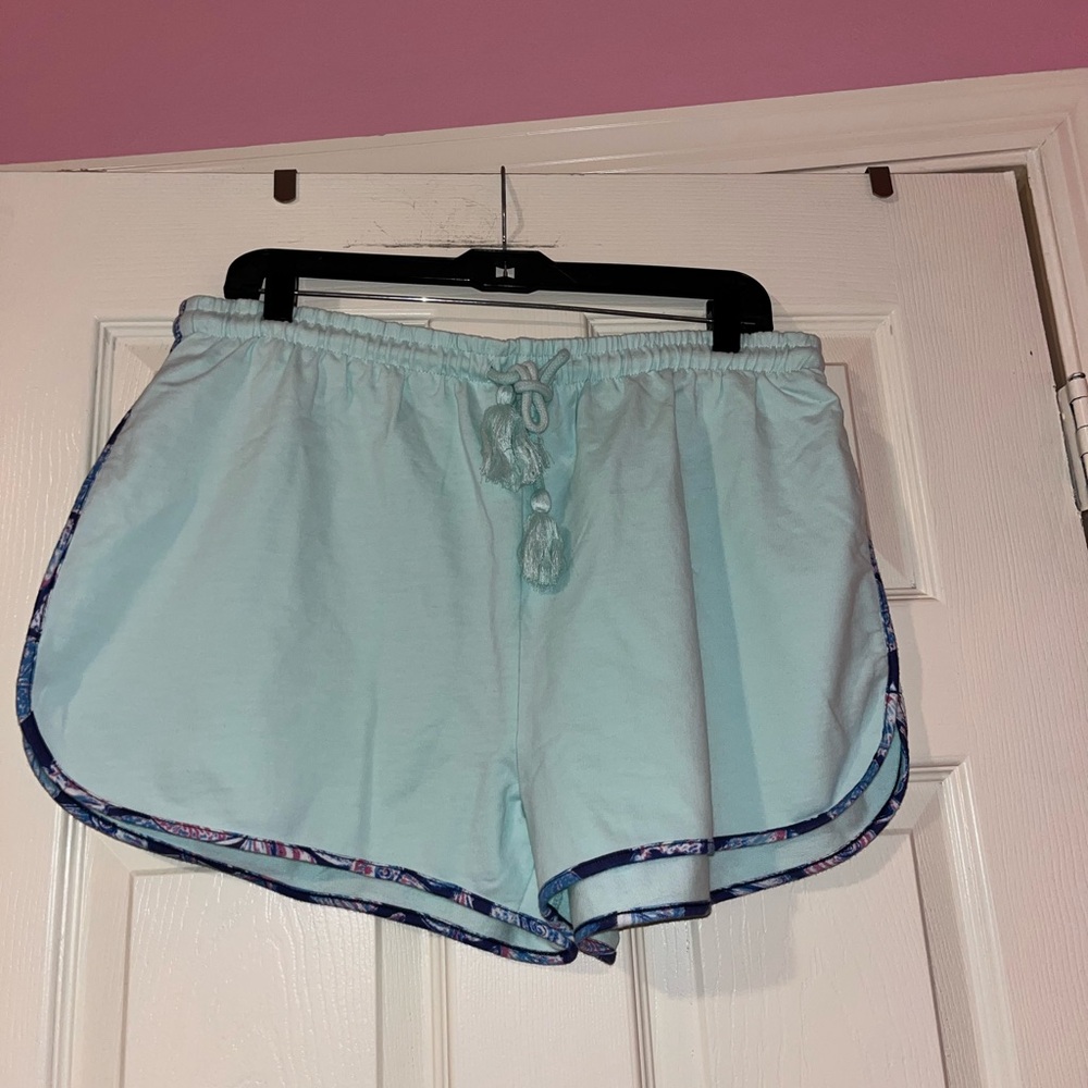 Simply Southern Women's Ice Contrast Lounge Shorts Size XL - Picture 2 of 6